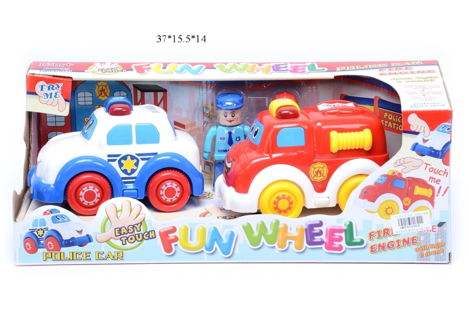Muzički autići policija i vatrogasci Muzički autići policija i vatrogasci Fun Wheel