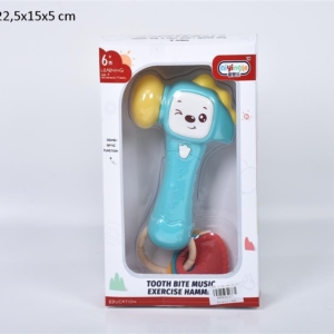 Muzički čekić sa glodalicom Muzički čekić sa glodalicom za bebe