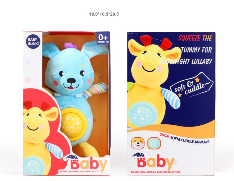 Muzički plišani zec Baby Sunki za uspavljivanje