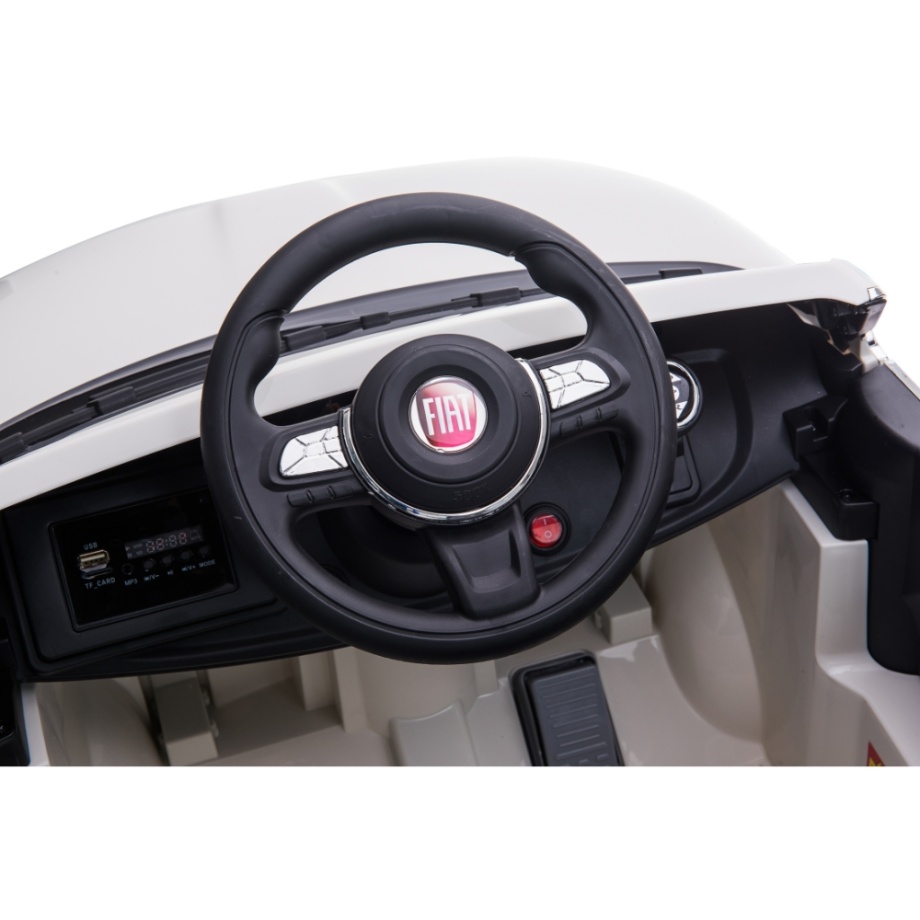 Auto na baterije FIAT 500X – Licencirani model 12V | Bela