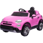 Auto na baterije FIAT 500X – Licencirani model 12V | Roze