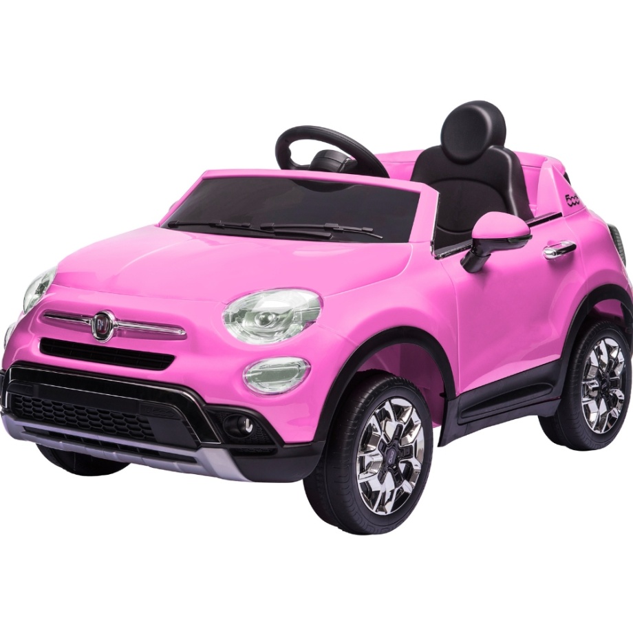 Auto na baterije FIAT 500X – Licencirani model 12V | Roze