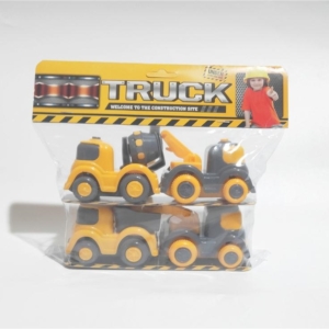 Mini građevinska vozila, set 4 komada Mini građevinska vozila, set od 4 komada