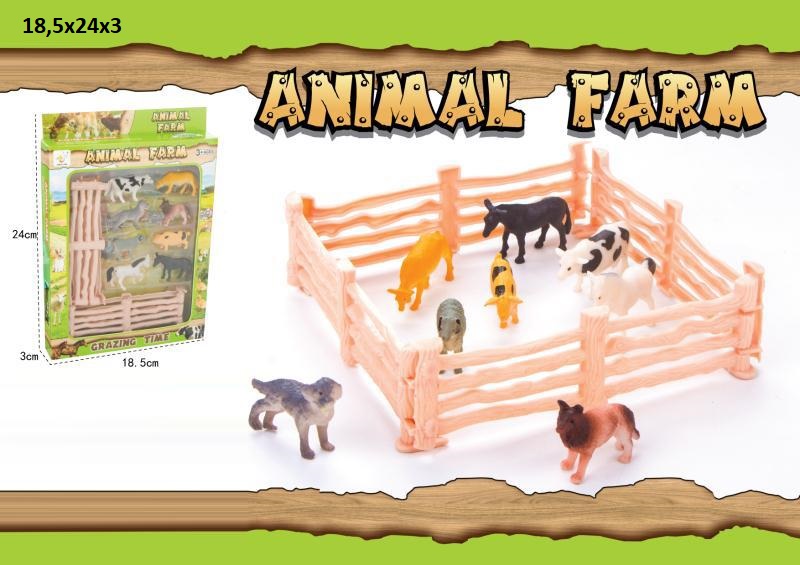 Farma životinje sa ogradom za decu Farma životinje sa ogradom za decu Animal Farm