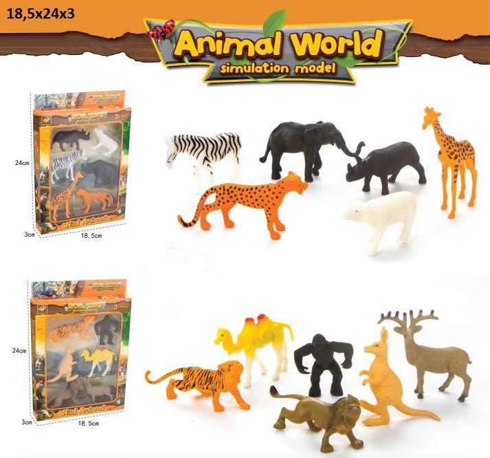 Safari životinje figure za decu Safari životinje figure za decu Animal World