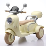 Dečiji motor na akumulator bež 12v 2-5 godina Dečiji motor na akumulator bež na 3 točka, 12V, za uzrast 2–5 godina
