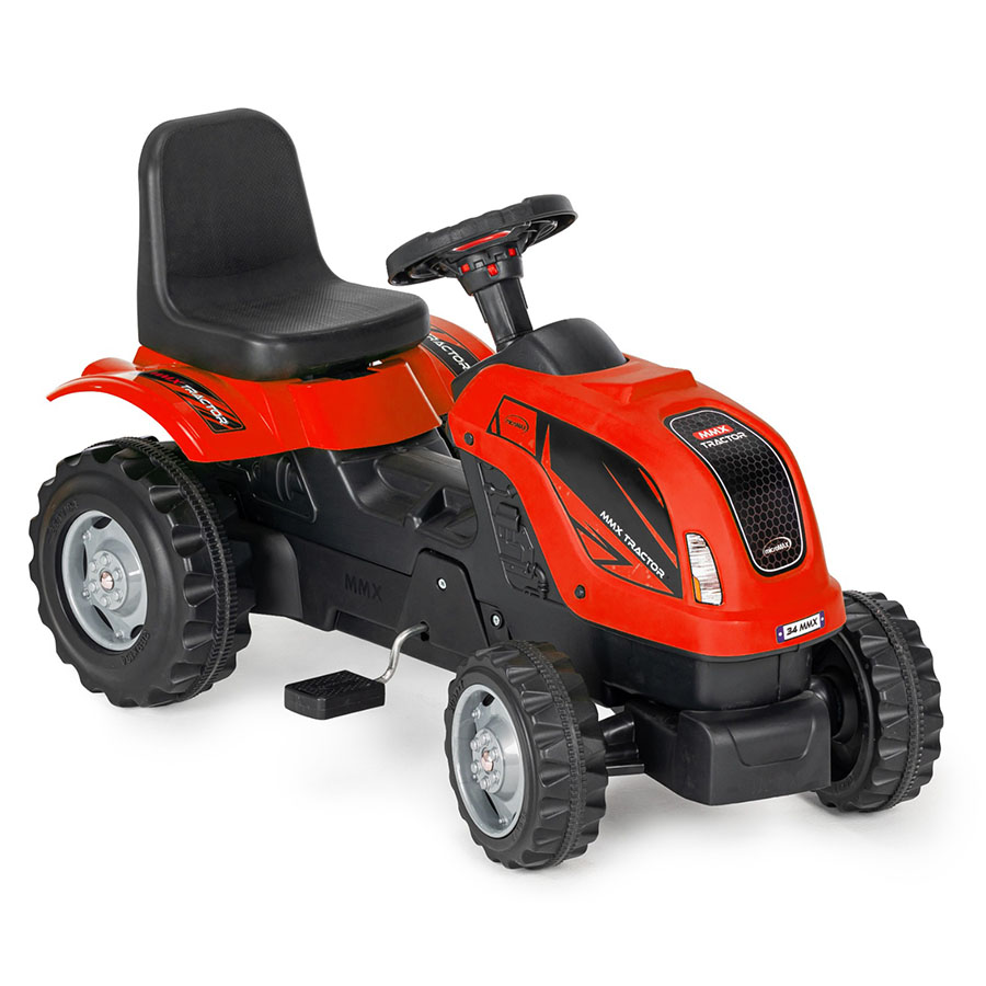 Traktor na pedale MMX - Crveni - Traktor na pedale