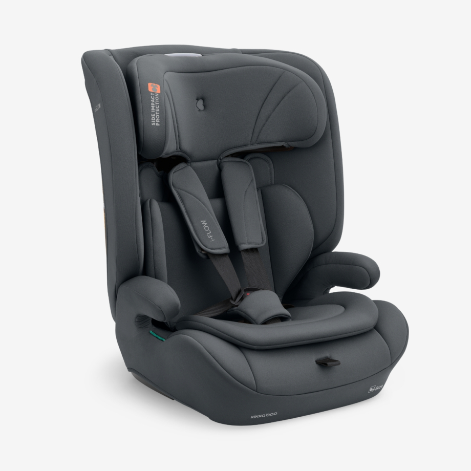 Autosedište I-Flow grey Autosedište Kikka Boo I-Flow grey, i-Size 76-150 cm