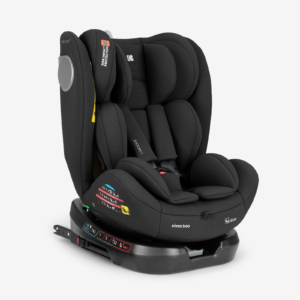 Autosedište Kikka Boo I-Moove 2 black, i-Size 40-150 cm sa ISOFIX vezom