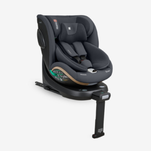 Autosedište Kikka Boo I-Twist premium grey, i-Size 40-150 cm