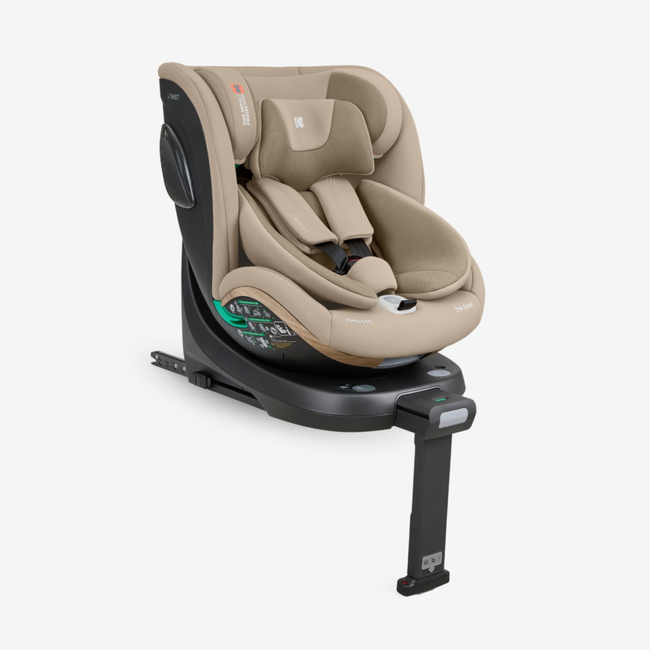 Autosedište I-Twist premium sand Autosedište Kikka Boo I-Twist premium sand, i-Size 40-150 cm