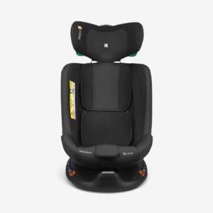 KIKKA BOO Autosedište I-VAN i-Size 40-150 cm ISOFIX black Autosedište I-Van black iz profila, sa naslonom za glavu u 12 pozicija
