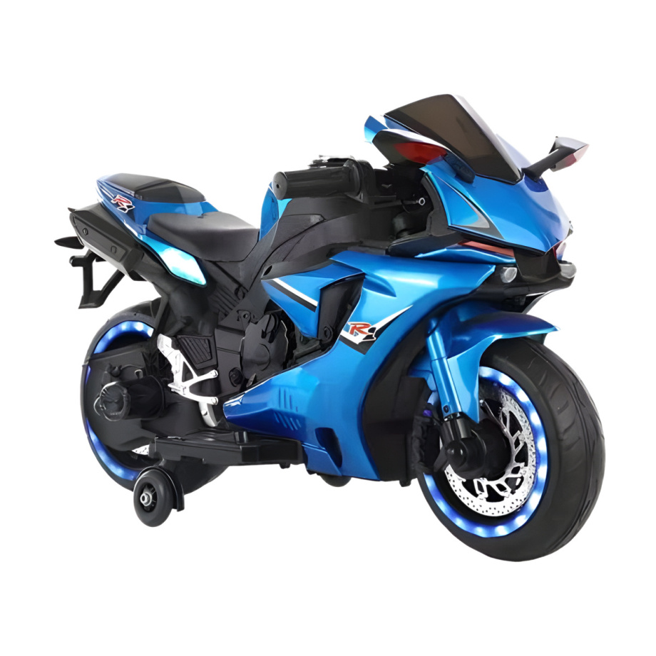 Dečiji motor na akumulator plavi 12V