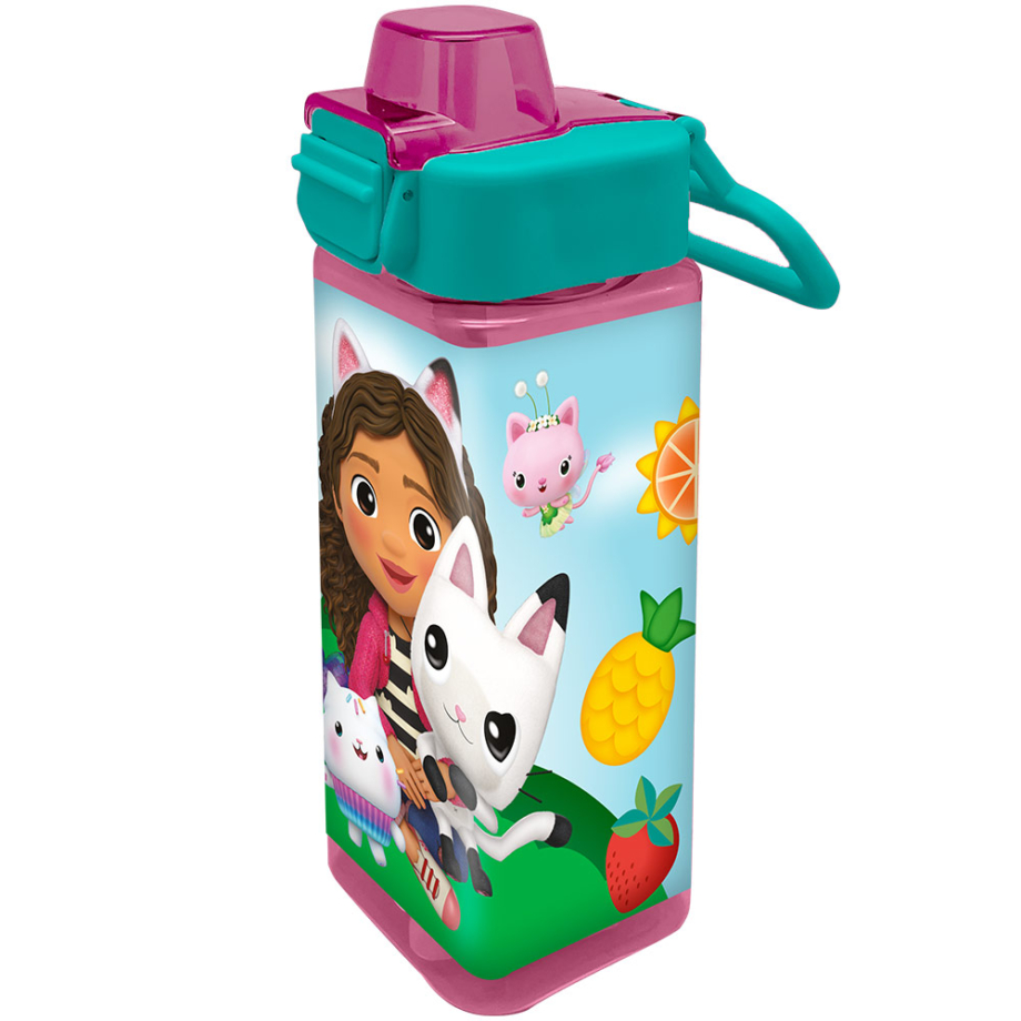 Gabby's Dollhouse četvrtasta flašica za vodu