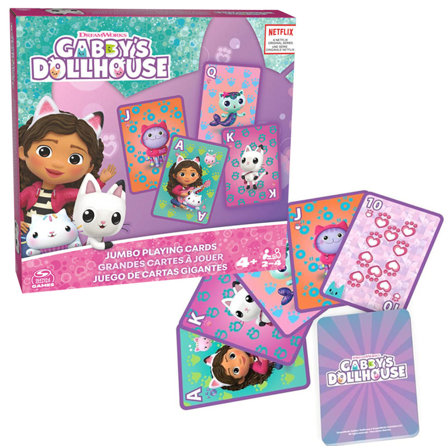 Gabby's Dollhouse Jumbo karte za igranje