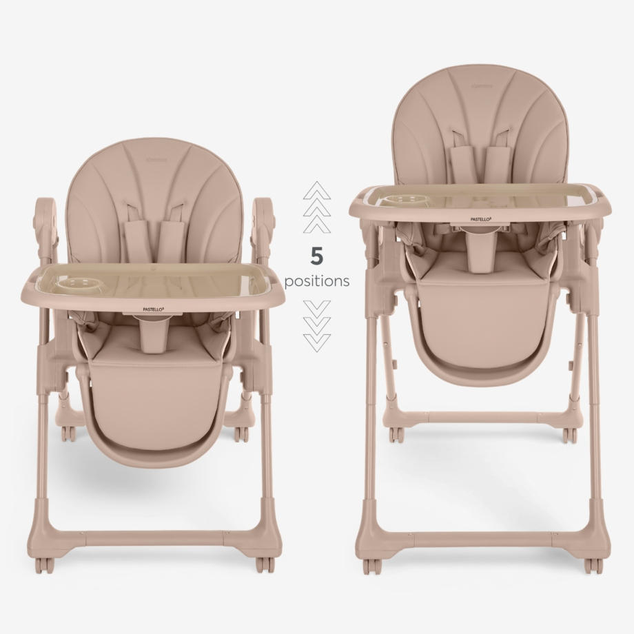 KIKKA BOO Hranilica PASTELLO 3 premium beige Hranilica Pastello 3 premium beige – visina podesiva u pet nivoa