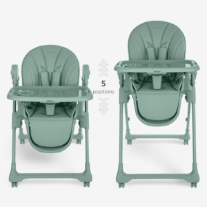 Hranilica Pastello 3 premium mint – visina podesiva u pet nivoa