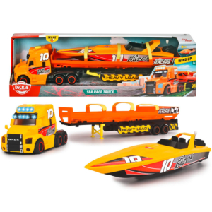Kamion transporter sa čamcem