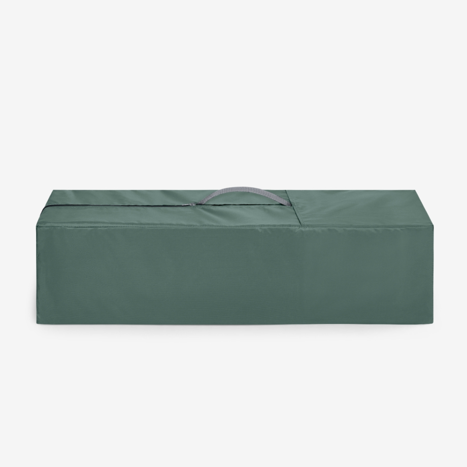 KIKKA BOO Krevetac NIGHTY NIGHT premium 2 nivoa sa rancem i pultom green Krevetac Nighty Night 2 nivoa green sklopljen, spreman za nošenje