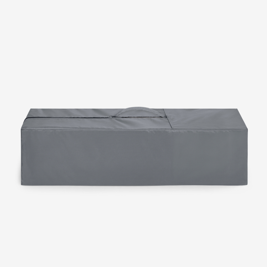 KIKKA BOO Krevetac NIGHTY NIGHT premium 2 nivoa sa rancem i pultom grey Krevetac Nighty Night 2 nivoa grey sklopljen, spreman za nošenje