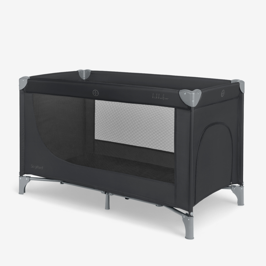 Krevetac So Gifted 1 nivo black Krevetac Kikka Boo So Gifted 1 nivo black, rasklopljen