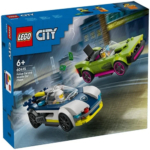 LEGO CITY Jurnjava policijskog automobila i masel kara