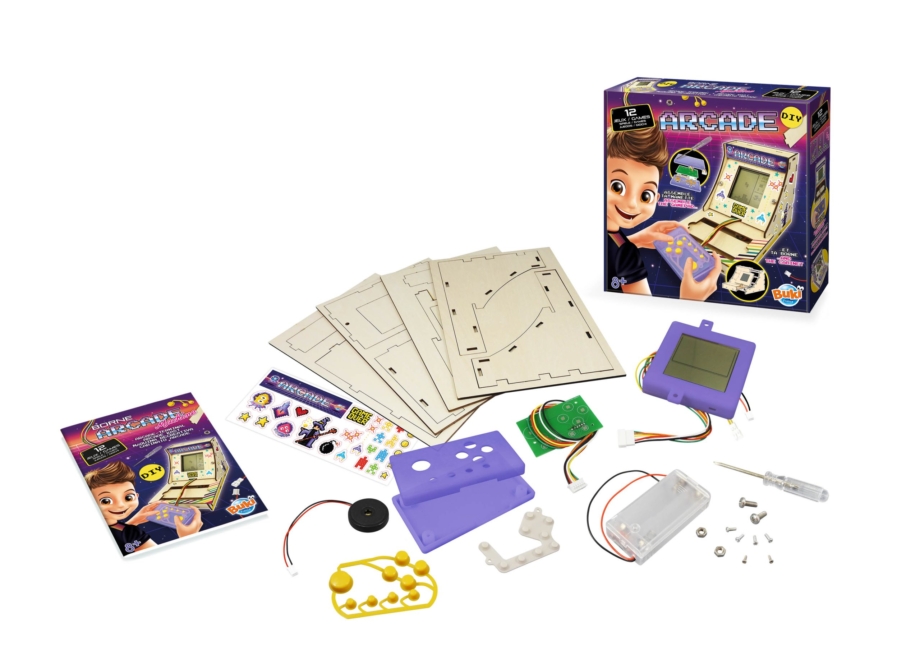 Mini konzola Buki — nalepnice za ukrašavanje automata