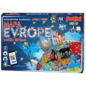 Pertini Mapa Evrope sa audio sadržajem - Slika 1