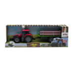 Traktor sa prikolicom za drva