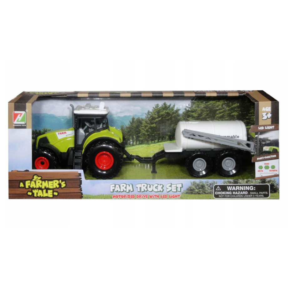 Traktor sa prikolicom za prskanje