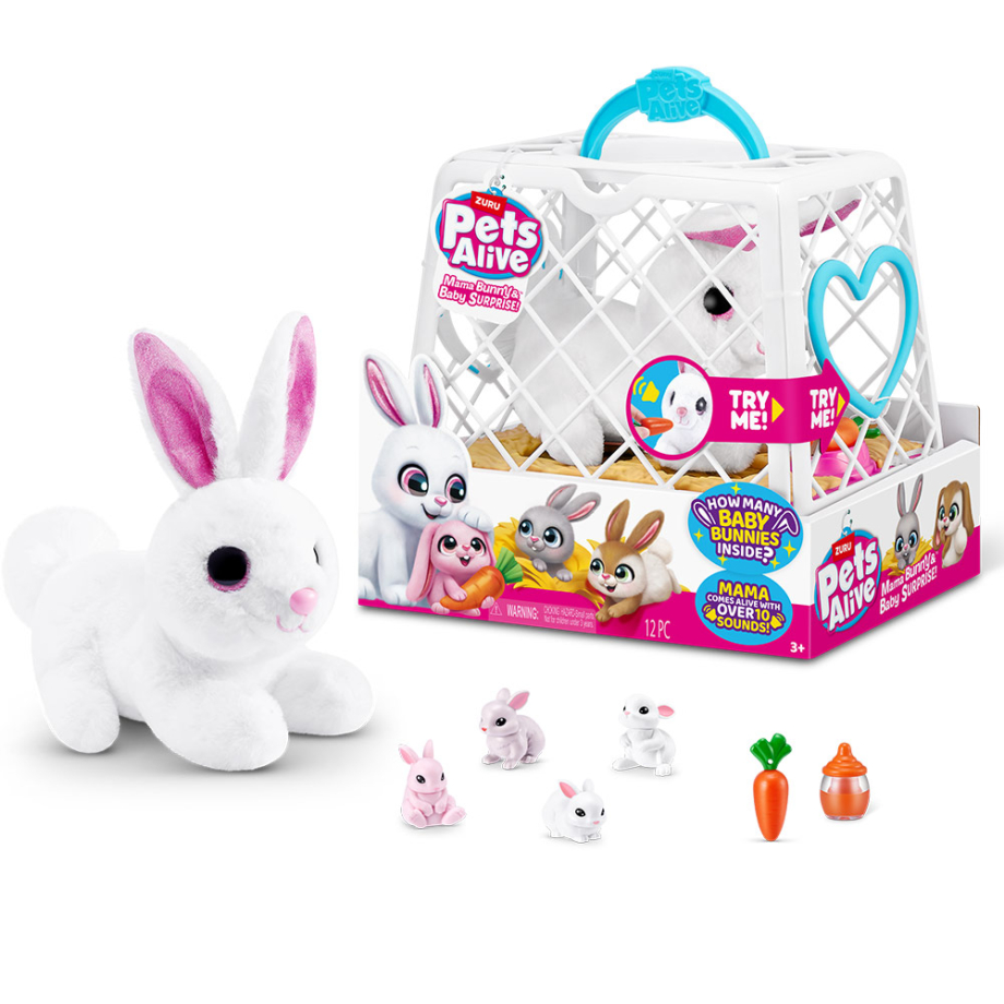 ZURU Pets Alive ZEČICA I BEBE