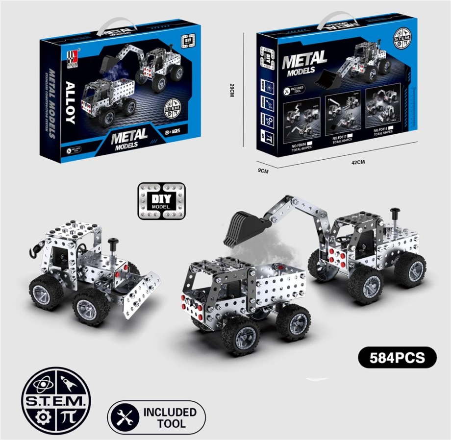 KONSTRUKTOR SET 584 pcs 283121