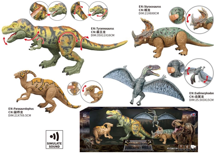 61339 DINO SET 3IN1 429241