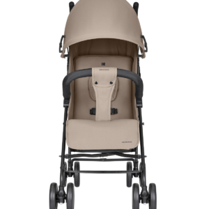 kišobran kolica beetle 2 premium dark beige — pogled sa strane