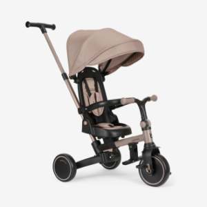 kikka boo tricikl aluma 8in1 beige sklopivi tricikl za decu od 1 do 5 godina