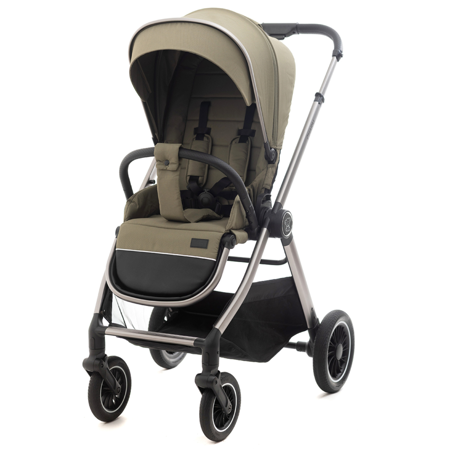 BBO Charm kolica 3u1 zelena – pogled sa strane