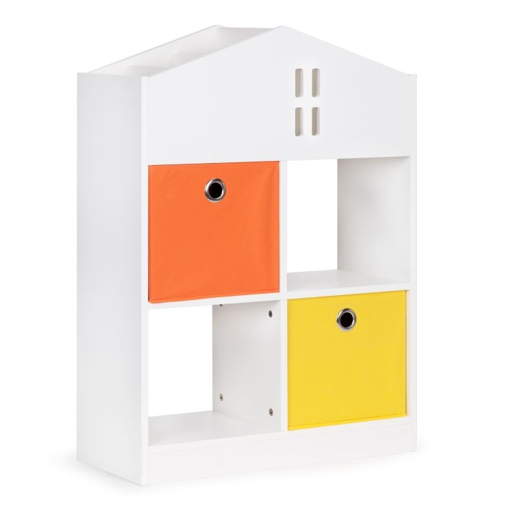 Drvena decija polica organizer 03A ECOTOYS