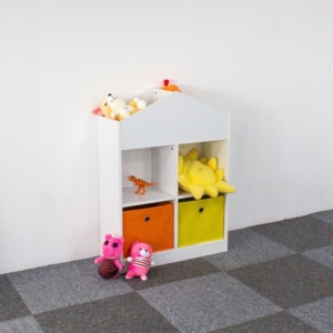 Drvena decija polica organizer 03A ECOTOYS - Slika 4