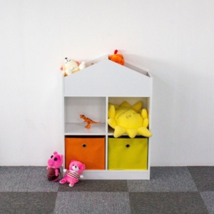 Drvena decija polica organizer 03A ECOTOYS - Slika 5