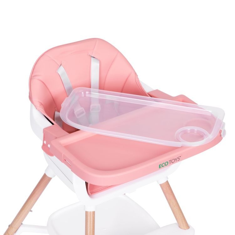 Hranilica za bebe 2u1 pink ECOTOYS Hranilica za bebe 2u1 pink ECOTOYS