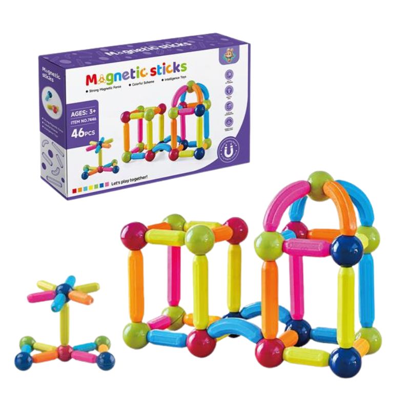 MAGNETNI ŠTAPICI 46 PCS 43731