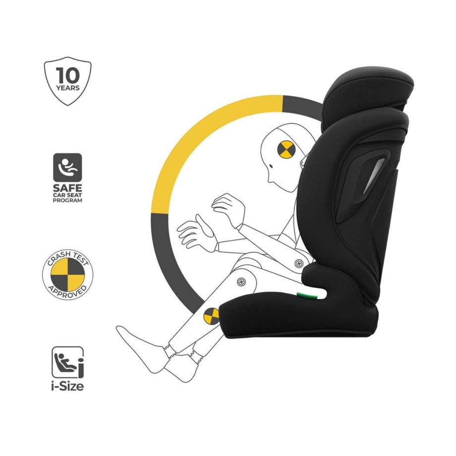 KINDERKRAFT AUTO SEDIŠTE COMFORT UP 2 PLUS i-Size black KINDERKRAFT AUTO SEDIŠTE COMFORT UP 2 PLUS i-Size black