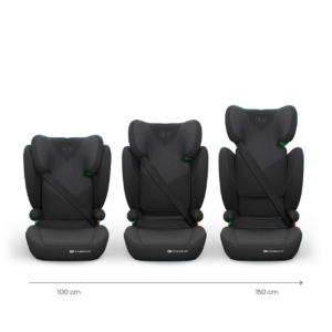 KINDERKRAFT AUTO SEDIŠTE JUNIOR FIX 2 PLUS I-Size 100-150cm BLACK