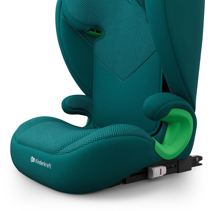 KINDERKRAFT AUTO SEDIŠTE JUNIOR FIX 2 PLUS I-Size 100-150cm GREEN KINDERKRAFT AUTO SEDIŠTE JUNIOR FIX 2 PLUS I-Size 100-150cm GREEN