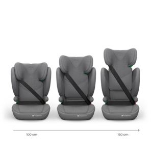 KINDERKRAFT AUTO SEDIŠTE JUNIOR FIX 2 PLUS I-Size 100-150cm GREY