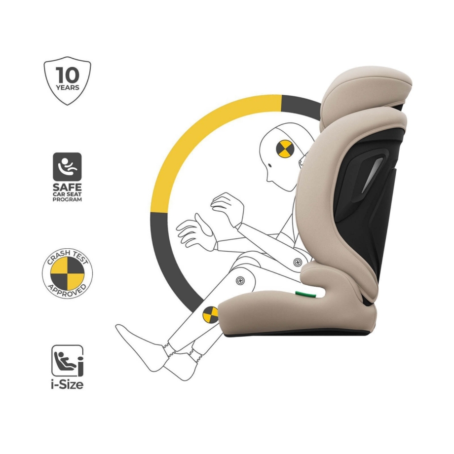 KINDERKRAFT AUTOSEDIŠTE COMFORT UP 2 PLUS I-SIZE BEIGE KINDERKRAFT AUTOSEDIŠTE COMFORT UP 2 PLUS I-SIZE BEIGE