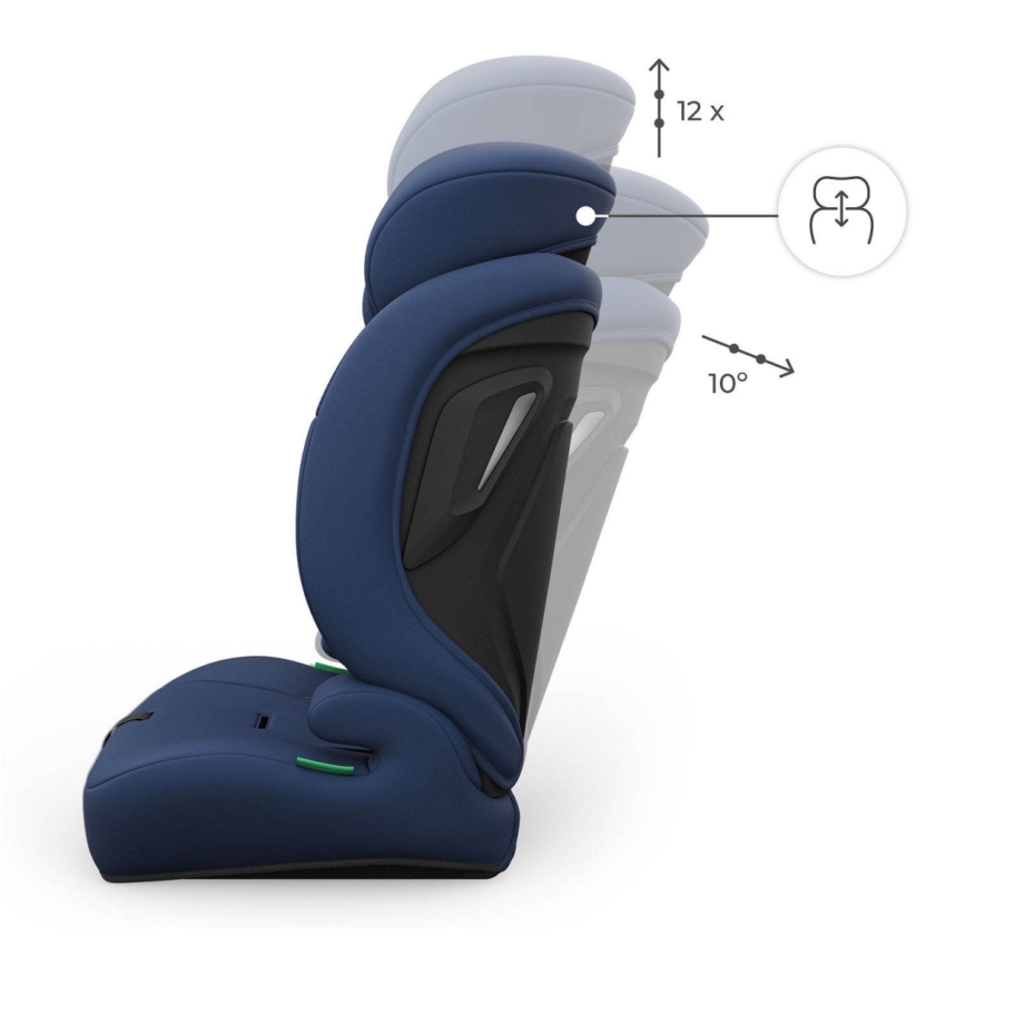 KINDERKRAFT AUTOSEDIŠTE COMFORT UP 2 PLUS I-SIZE NAVY KINDERKRAFT AUTOSEDIŠTE COMFORT UP 2 PLUS I-SIZE NAVY
