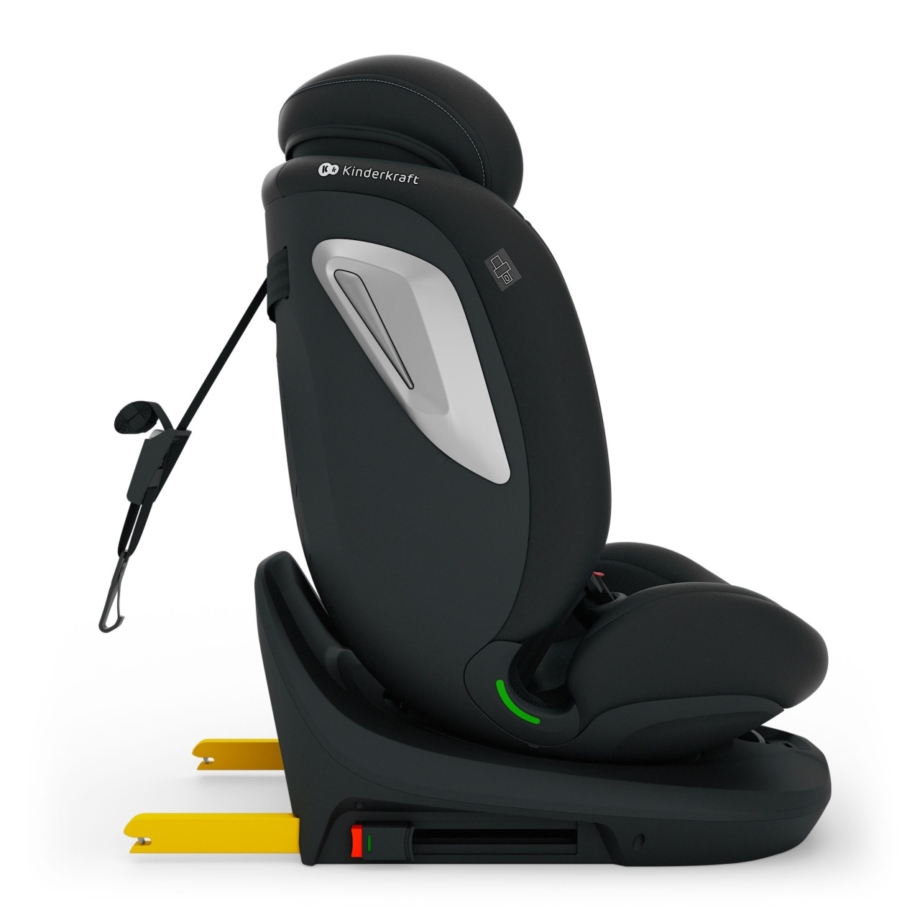 KINDERKRAFT AUTOSEDISTE I-GROW 2 PLUS I-SIZE 40-150 CM BLACK
