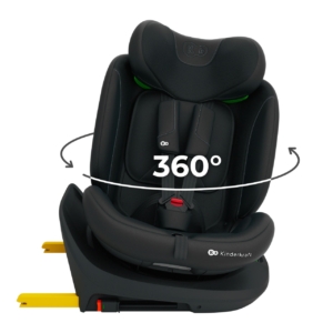 KINDERKRAFT AUTOSEDISTE I-GROW 2 PLUS I-SIZE 40-150 CM BLACK - Slika 4