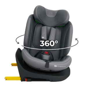 KINDERKRAFT AUTOSEDISTE I-GROW 2 PLUS I-SIZE 40-150 CM GREY - Slika 4